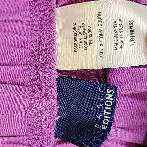 Basic editions Shorts Size Large 10 - Picture 3 of 3